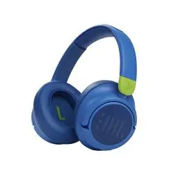 Produktbild: JBL JR 460 NC – Over-Ear Kopfhörer mit Noise-Cancelling für Kinder in Blau – Mit JBL Safe Sound für sicheren Hörspaß – Bis zu 30 Stunden Musikwiedergabe