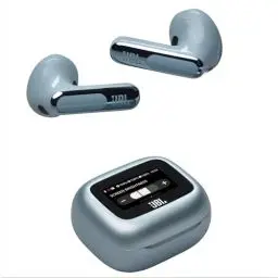 Produktbild: JBL Live Flex 3, Wireless Earbud-Kopfhörer mit Bluetooth, 50 Stunden Akkulaufzeit, True Adaptive Noise Cancelling und hochauflösendem JBL Signature Sound, IP54 wasserfest, mit Ohrstöpseln, Blau
