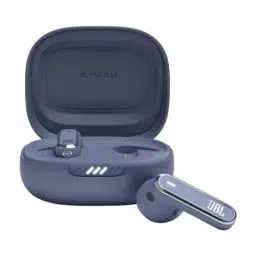 Produktbild: JBL Live Flex – In-Ear-Bluetooth-Kopfhörer mit 40 Stunden Akkulaufzeit – Geräuschunterdrückung und wasserdicht – Rosa