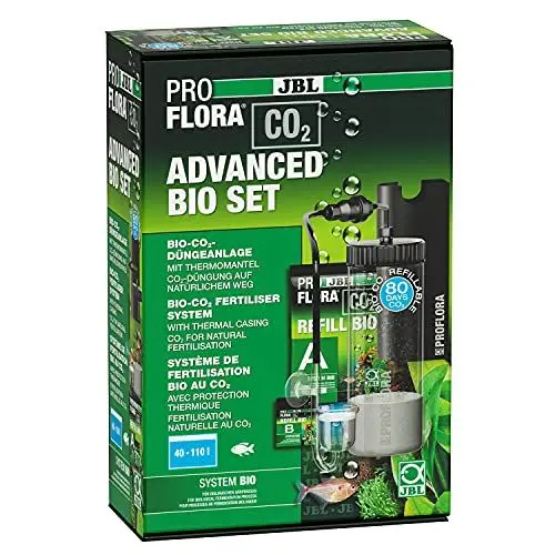 Produktbild: JBL PROFLORA CO2 ADVANCED BIO SET, Bio CO2-Düngeanlagen-Set für 40-110 l, Mit umfangreichem Zubehör