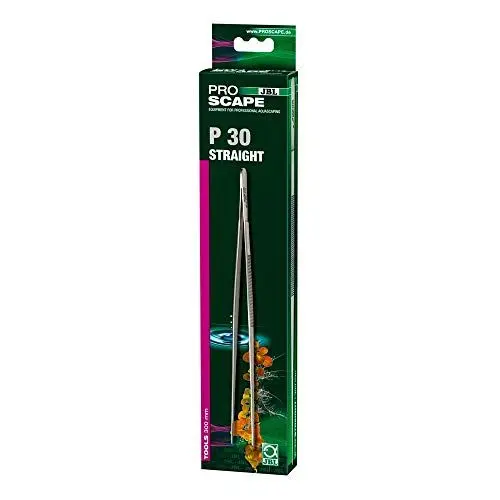 Produktbild: JBL ProScape Tool P Straight 61548 Gerade Pinzette zum Dekorieren und Pflanzeneinsatz, straight (30 cm)