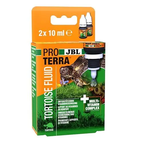 Produktbild: JBL Proterra Tortoise Fluid 2x10ml Flüssige Multivitamine für alle Landschildkröten