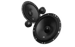 Produktbild: JBL Stage1 601C 2-Wege KFZ Soundsystem von Harman Kardon - 200 Watt Komponenten Auto Lautsprecher Boxen Set mit 16 - 17 cm Einbau Autolautsprecher und Hochtöner, Black