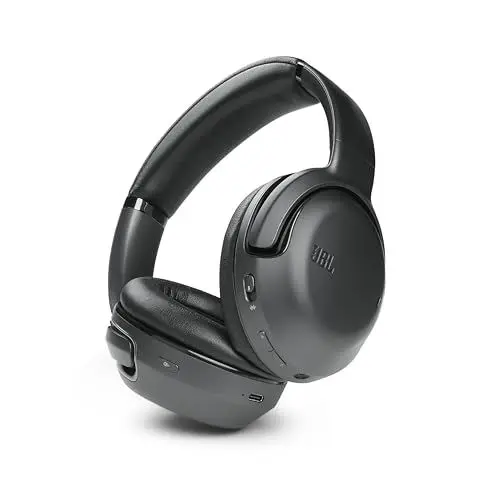 Produktbild: JBL Tour One – Kabelloser Over-Ear-Kopfhörer mit Noise-Cancelling – JBL Pro Sound – 50 Stunden Akkulaufzeit – Bluetooth – Freisprecheinrichtung – Schwarz