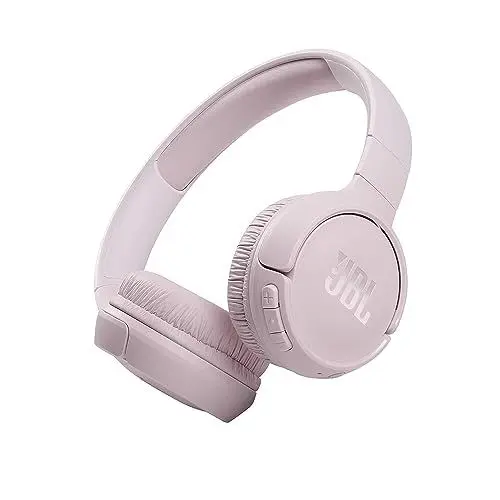 Produktbild: JBL Tune 510 BT – Bluetooth On-Ear Kopfhörer - Rosa – Faltbare Headphones mit Freisprechfunktion – Kompatibel mit Sprachassistenten – Lange Laufzeit von bis zu 40 Stunden