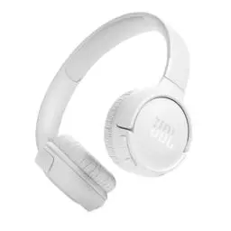 Produktbild: JBL Tune 520 BT Wireless On-Ear Kopfhörer – Mit JBL Pure Bass Sound, Bluetooth und leichtem, faltbarem Design – Bis zu 57 Stunden Musikwiedergabe – Weiß