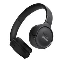 Produktbild: JBL Tune 520BT Wireless On-Ear Kopfhörer – Mit JBL Pure Bass Sound, Bluetooth und leichtem, faltbarem Design – Bis zu 57 Stunden Musikwiedergabe – Schwarz