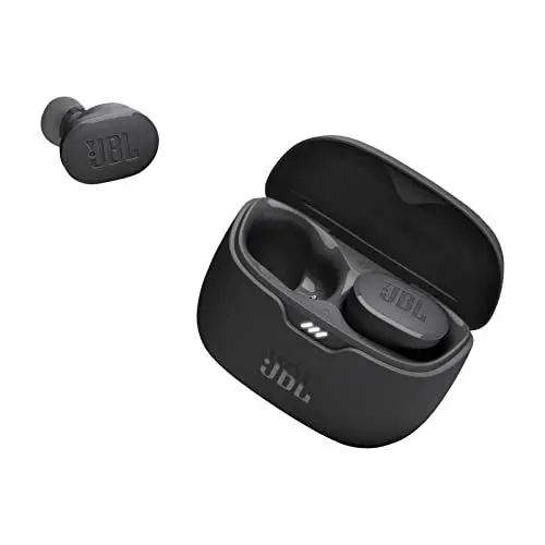 Produktbild: JBL Tune Buds – Wasserresistente, True-Wireless In-Ear-Kopfhörer mit Noise-Cancelling in Schwarz – Mit bis zu 48 h Musikwiedergabe