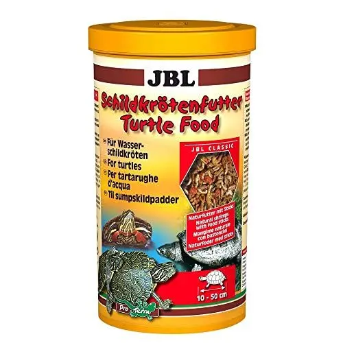 Produktbild: JBL Turtle Food 7036400 Naturfutter für Wasser- und Sumpfschildkröten, 1er Pack (1 x 1 l)