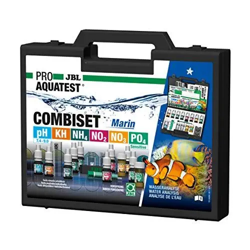 Produktbild: JBL Wassertest-Koffer, Mit 6 Tests, Für Meerwasser-Aquarien, ProAquaTest Combi Set Marin