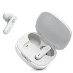 Produktbild: JBL Wave Flex – Kabellose In-Ear Ohrhörer mit IP54- und IPX2-Wasserdichtigkeit – TalkThru- und AmbientAware-Technologie – 32 Stunden Akkulaufzeit – In Weiß