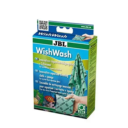 Produktbild: JBL Wish Wash 61526 Reinigungstuch und Schwamm für Aquarien und Terrarien