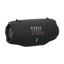 Produktbild: JBL Xtreme 4 Musikbox in Schwarz – Tragbare Bluetooth-Lautsprecher-Box mit tiefem Bass, KI-Sound-Boost und integrierter Powerbank – Wasserfest und staubfest – 24 Laufzeit