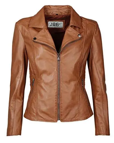 Produktbild: JCC Lederjacke Erijona Cognac 36