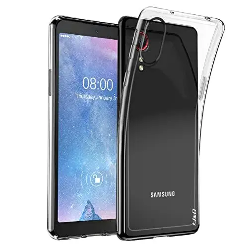 Produktbild: J&D Case Kompatibel für Samsung Galaxy Xcover 5 Hülle, Leichtgewichtig Ultra-Durchsichtig Stoßfest Schützend Dünn Silikon Stoßschutzhülle für Galaxy Xcover 5, Transparent