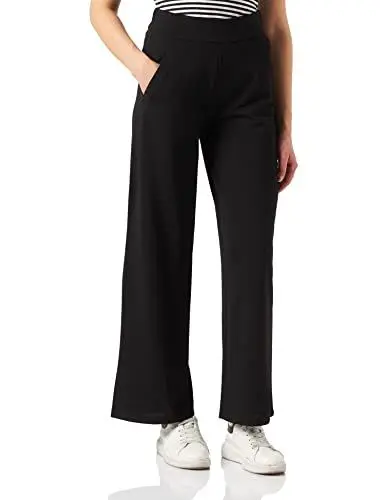 Produktbild: JdY Damen Jdylouisville Catia Wide Pant Jrs Noos Stoffhose, Schwarz, L / 30L EU