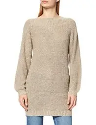 Produktbild: JDY Damen JDYwhitney Megan L/S Boat Dress Knt Noos Kleid, Cement, S