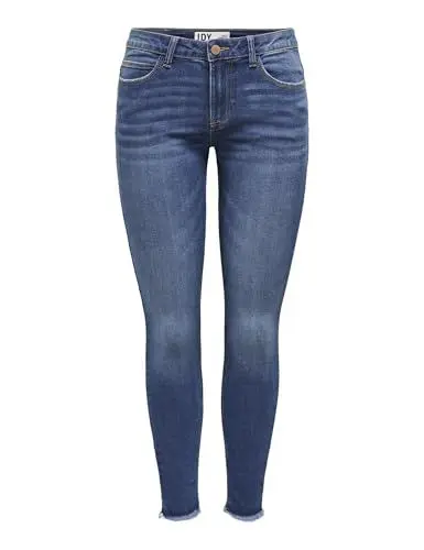 Produktbild: JdY Damen JDYSONJA Life REG Skinny ANK MB DNM NOOS Jeans, Medium Blue Denim, 34 (Large)