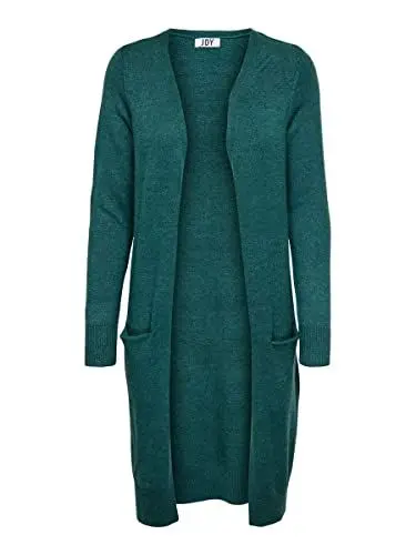 Produktbild: JdY Damen Jdymarco L/S Long Cardigan KNT Noos Strickjacke, Atlantic Deep/Detail:Melange, L EU