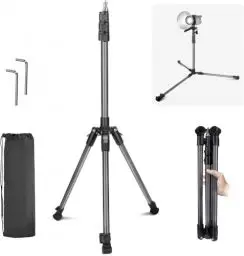 Produktbild: JEBUTU Lichtstativ 200cm/83in, Reversible Lampenstativ Studio Beleuchtung Stativ, Light Stand mit 1/4