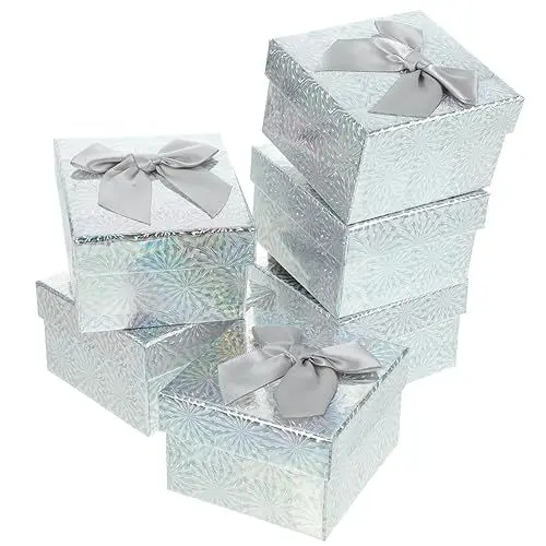 Produktbild: JECOMPRIS 12 Stk Geschenkbox Süßigkeiten-Boxen Boxen für kleine Kisten storage boxes aufbwahrungs-box faltboxen kleine Schachteln zum Verpacken von Geschenken Nistkästen für Papier