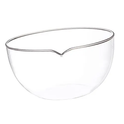 Produktbild: JECOMPRIS 1 Stück Glas-verdampfungsschale Behälter Mit Ausguss Porationsschale Laborgeschirr Labor-porationsschalen Glas-verdampfungsschale Wärmeglas Sicher Für Den Einsatz Im Labor