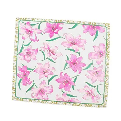 Produktbild: JECOMPRIS 20St Partyservietten Party liefert Serviette farbiges Seidenpapier papierhandtuch Kosmetiktücher für Partys Drucken schmücken bilden Gewebe Braut Taschentuch