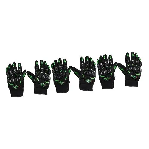 Produktbild: JECOMPRIS 3 Paare Handschuhe befreien Outdoor-Handschuhe winterhandschuhe Reithandschuhe Rennradhandschuhe Motorradhandschuhe für Herren Fahrradhandschuhe für Herren Radfahren Rennhandschuhe