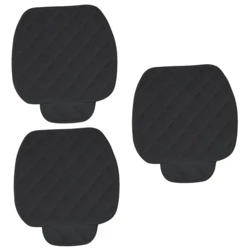 Produktbild: JECOMPRIS 3 STK Sitzkissen car seat Cushion Auto sitzpolster Fahrzeugschutz Fahrerkissen Automobil Autositzpolster Sitzbezüge Wagen Autoabdeckung Stuhlkissen Schutzpolster Büro Sitzbezug