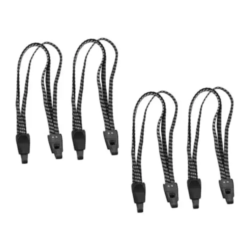 Produktbild: JECOMPRIS 4stücke Elastische Gepäckschnur Bungee-seil Für Fahrradträger Fahrradgurte Aus Pp-material Festes Spannseil Für Autos Fahrräder Und Motorräder Befestigungsgurte Für Camping