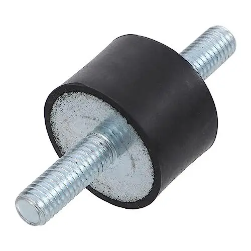 Produktbild: JECOMPRIS 4 Stück Stoßdämpfer Vibrationsisolator Halterung Zylindrischer Vibrationsisolator Gummihalterung Vibrationsisolatoren Gumminoppen Stoßdämpfer Anti Vibrations Isolator