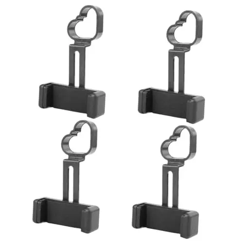 Produktbild: JECOMPRIS 4 Stück Teleskop Fotoständer Handy Halterungen Für Ihr Auto Handy Halterung Telefon Telefon Teleskop Adapter Teleskop Telefon Adapter Smartphone Adapter Für Ein Teleskop