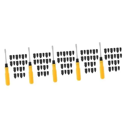 Produktbild: JECOMPRIS 5 Sets Reifen Reparatur Set Auto Reifen Schraubendreher Auto Set Reifen Vakuum Reifen Reparatur Nagel Auto Reifen Schrauben Nagel Werkzeug Set Vakuum
