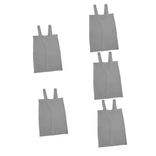 Produktbild: JECOMPRIS 5st Schürzenkleid Lustige Schürze Friseurschürze Küchenschürze Für Damen Damenschürze Küchenschürzen Für Damen Herrenschürze Künstlerschürze Kochschutz Bettwäsche Aus Baumwolle
