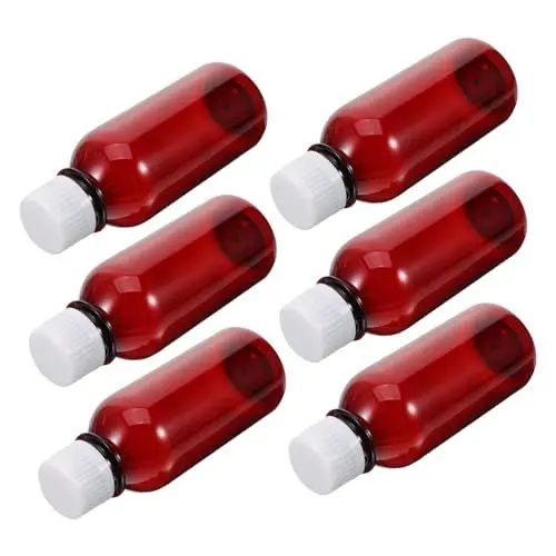 Produktbild: JECOMPRIS 6st Pillendose Organizer Zur Aufbewahrung Von Medikamenten Reisemedizin Flasche Organizer Für Medizinflaschen Medikamentenspender Behälter Für Kapseln Das Haustier