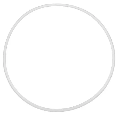 Produktbild: JECOMPRIS Basis Für Einen Barstuhl Bodenschutz Für Barhocker Barhocker-ring Barhocker-fußstützenschutz Barstuhlring Barhocker-schutz Barhocker-basisring Gummi Chassis Klebestreifen Weiß