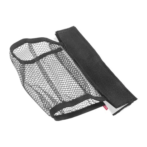 Produktbild: JECOMPRIS Elastisches Aufbewahrungsnetz Fürs Auto Kfz-ladenetze Auto-organizer Autozubehör Gepäcknetz Für Suv Kofferraumnetz Kofferraum-organizer Fürs Auto Auto-gepäcknetz Polyester Black