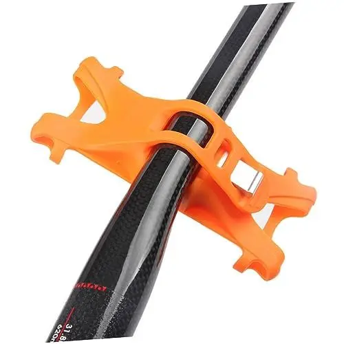 Produktbild: JECOMPRIS Halterung Handy Ständer Orange Lenkerhalterung Handy Halterung Für Fahrrad