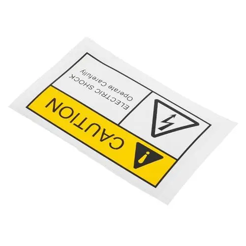 Produktbild: JECOMPRIS Sicherheitswarnaufkleber Schilder Warnband Etikettenaufkleber Sicheres Schild Sicherheitsschild Reflektierendes Sicherheitsband Drahtetiketten Wimpel Sicherheitsflaggen