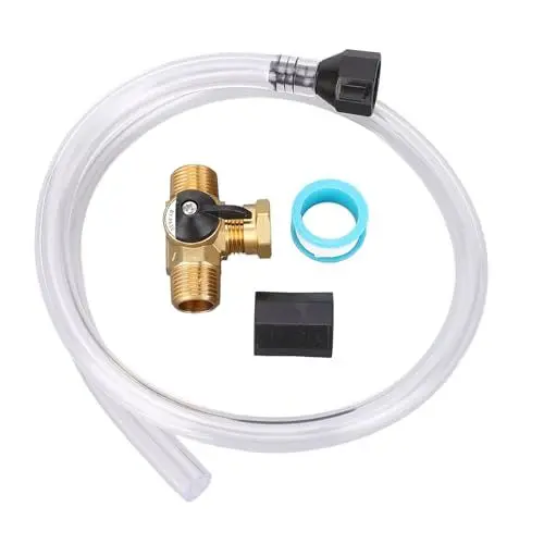 Produktbild: Jectse Frostschutzmittel für die Überwinterung von Wohnmobilen, Wasserpumpe für Boote und Wohnmobile, Universal-Kit für Messingventile, Einfacher Winterfestmachungsprozess, Flexibler