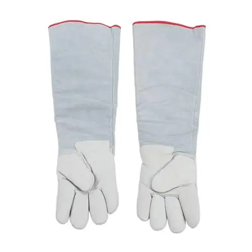Produktbild: Jectse Trockeneis-Schutzhandschuhe, Frostschutzmittel, Wasserdicht, Flüssigstickstoff-Rindslederhandschuhe, Arbeitsschutzhandschuhe, Kältebeständig, Verdickt, Abriebfest, -260 °C