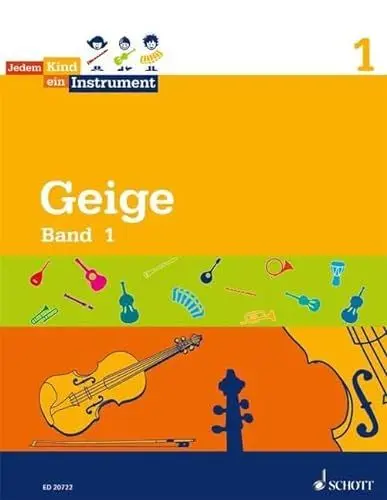 Produktbild: Jedem Kind ein Instrument: Band 1 - JeKi. Violine. Schülerheft.