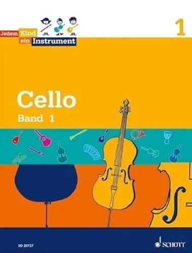 Produktbild: Jedem Kind ein Instrument: Band 1 - JeKi. Violoncello. Schülerheft.