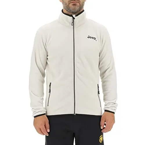 Produktbild: JEEP O102564-J864 J MAN POLAR FLEECE JACKET W/Zipped Pockets J22W Light Graystone/Blac S
