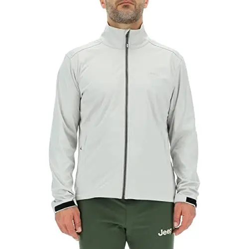 Produktbild: JEEP O102715-J955 J HERREN LEICHTE SOFTSHELL JACKE MIT Zipptaschen J23S Glacier Grey L