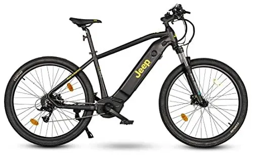 Produktbild: Jeep E-BikesJeep Mountain E-Bike MHM 7000, 27,5', microSHIFT 9-Gang Kettenschaltung, Black