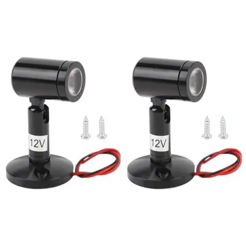 Produktbild: LED-Strahler, Vollaluminiumgehäuse, Drehbares Design, Energieeffizient, DC 12 V, für Schmuckpräsentation