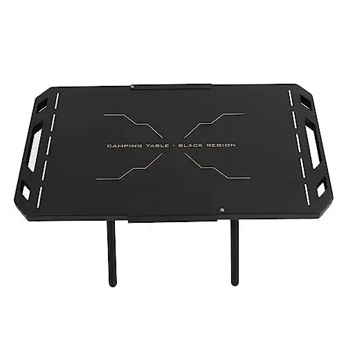 Produktbild: Jeffergarden Outdoor-Klapptisch für Picknick und Heimgebrauch, Robuste Konstruktion mit Hoher Tragfähigkeit, Edelstahl-Aluminium-Konstruktion (US)