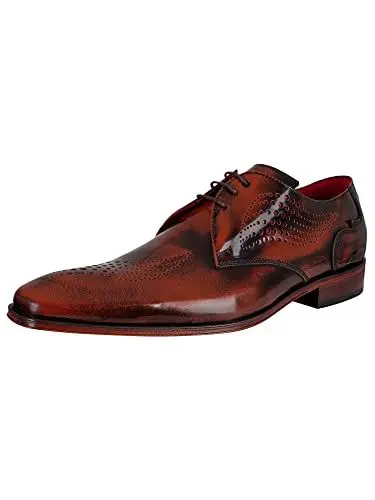 Produktbild: Jeffery West Herren Derby Brogue polierte Lederschuhe, Braun, 44 EU