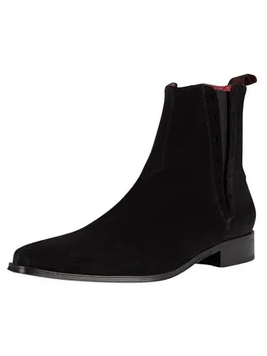 Produktbild: Jeffery West Herren Wildlederstiefel, Black, 43 EU